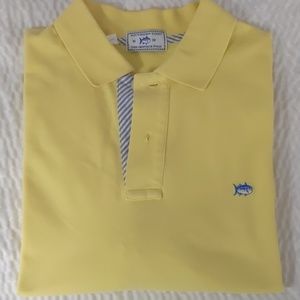 Men's Southern Tide The Skipjack Polo Yellow
